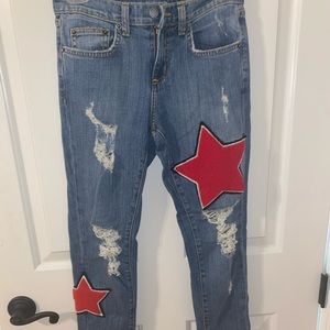 LF Carmar Red Star Jeans